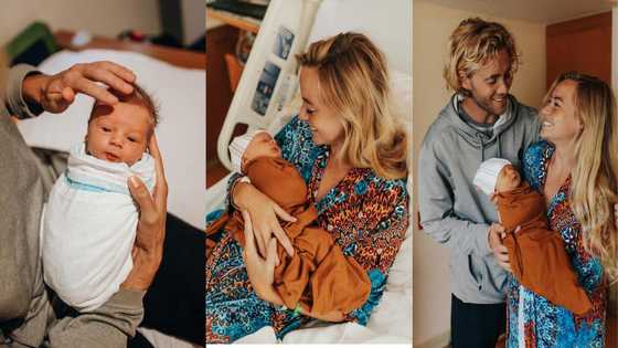 Mom Shares Video of Her Adorable Son Born With Beautiful Hair, Hilarious Clip Goes Viral