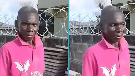 64-year-old man works as a construction labourer to support his family