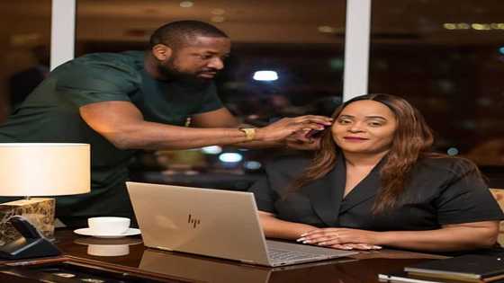 Latest photos of Queen Dee, the 'heavy cargo' sugar mummy allegedly used and dumped by Elikem