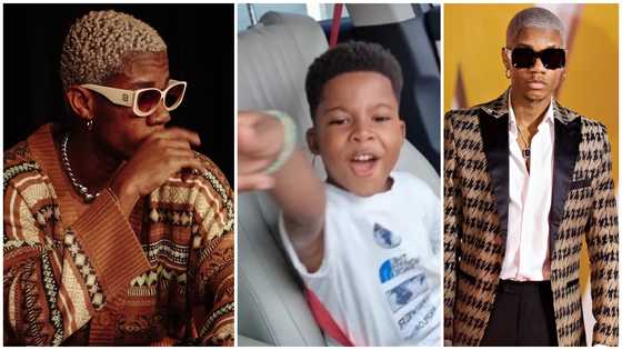 Kidi And His Son Zane Sing Together In Vehicle; Cute Moment Warms Hearts On Social Media