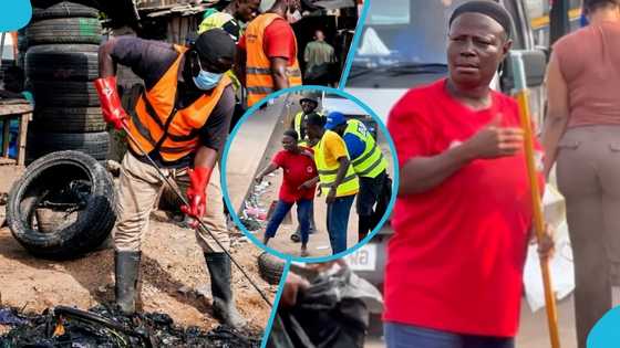 Buzstopboys forces woman to clean the street after dumping rubbish, video