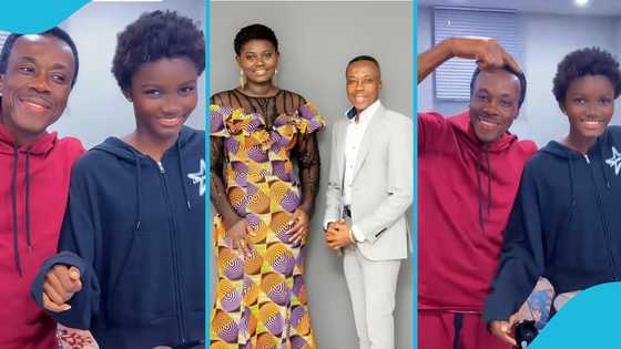 Afua Asantewaa's husband melts hearts as he reunites with daughter after separation drama