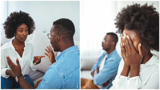 Ghanaian couple risk being homeless after taking bank loans to organise a lavish wedding: "We are broke"