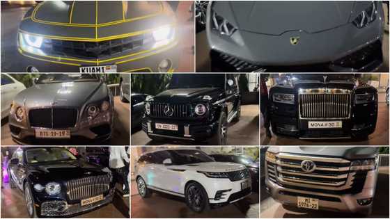 Hajia4Real's Birthday: Expensive, Stylish Cars That Were Seen At Singer's Birthday Party