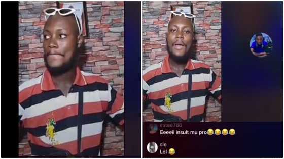 "Even the original is hustling": Man bashes King Promise's lookalike, makes him stammer in video