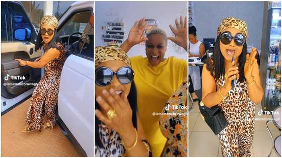 Nana Ama McBrown sings and dances with shop workers in beautiful video