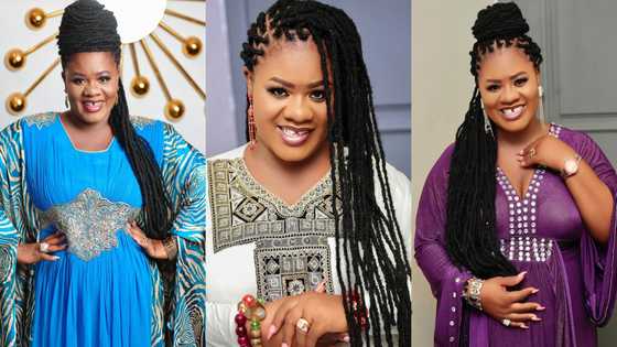 Obaapa Christy stuns social media with beautiful photo; fans react