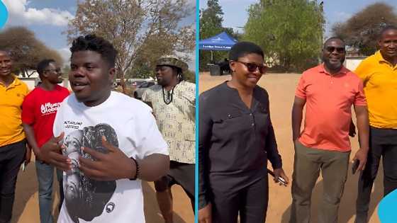 Wode Maya: Popular YouTuber meets and interacts with the Ghanaian community in Botswana