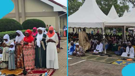 Muslims in Takoradi say their Eid prayers at the Church of Jesus Christ of Latter-day Saints premises