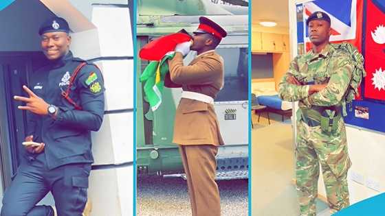 Ghanaian man quits Ghana Police Service to join British Army: "A great transition"