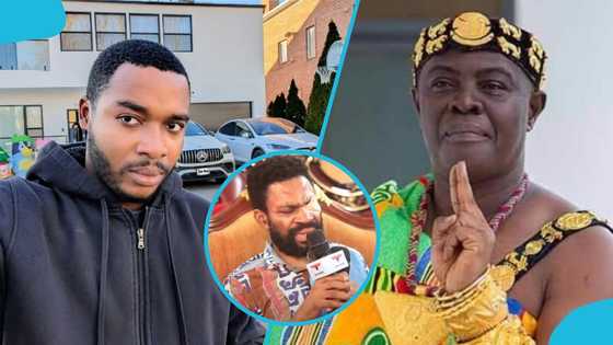 Twene Jonas blasts Dormaahene over his silence on Kofi Adoma Nwanwani's case, advises him