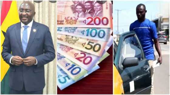 Bawumia, others donate Over GH¢22,000 to Honest Taxi Driver Who Returned GH¢8,400 to rightful wner