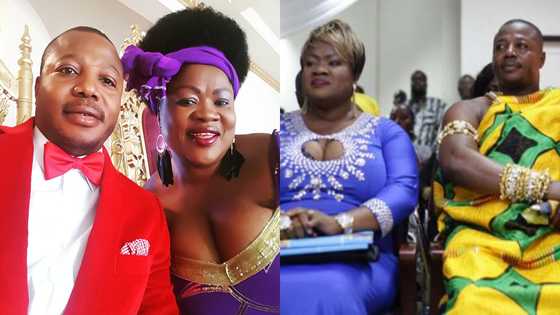 Swag on couple: Actress Mercy Asiedu and husband twin in beautiful photos; can’t let go of each other