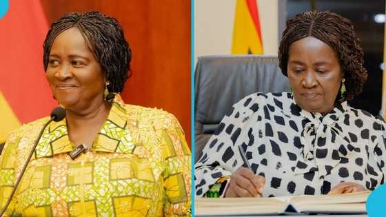 Vice President Prof Naana Jane Opoku-Agyemang resumes official duties, attends first meeting