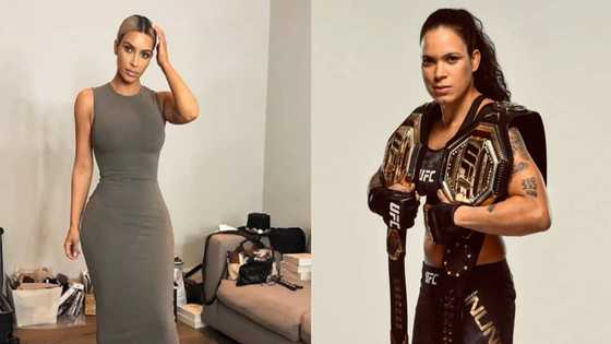 Kim Kardashian Challenged to A Fight by UFC Champion Amanda Nunes: "Let's Do It"
