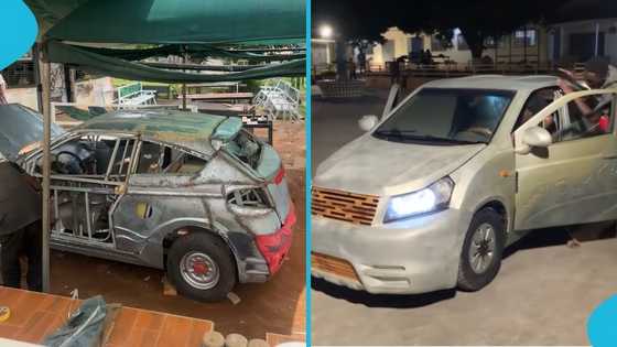 KNUST final-year students convert petrol car into fully electric vehicle, video