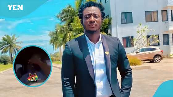 Ralph St Williams clashes with truck driver in a controversial video, Ghanaians react