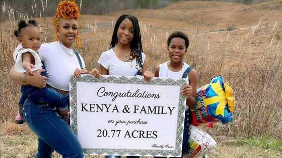 Mother of 3 buys land for her children as Christmas gift; gesture inspires many