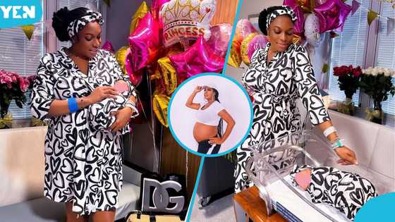 Nollywood actress welcomes 1st child after Ned Nwoko rumour, Ini Edo, Rita Dominc rejoice