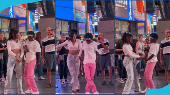 Lisa Quama teams up with popular US dancer in New York, video goes viral