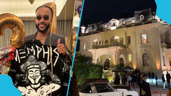 Memphis Depay Celebrates 31st Birthday at Luxurious Palace, Pays for Corinthians Workers Dresses