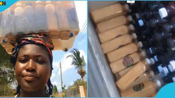 Ghanaian food vendor cries out as chocolate drinks worth GH¢1,000 spoil due to Dumsor