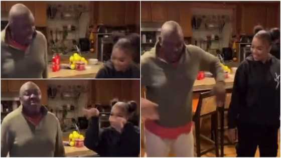 Man and his daughter wow internet as he learns leg work, other dance moves (video)