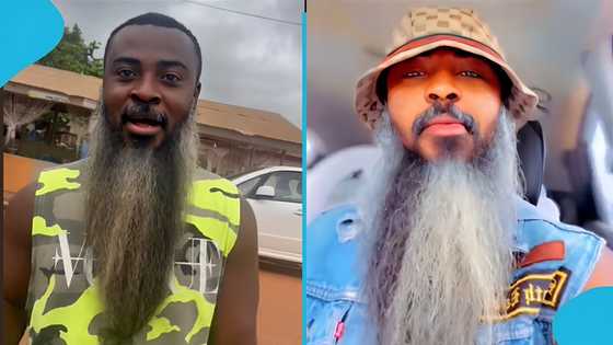 Ghanaian man with the longest beard in Africa shows up: "There is no challenger"