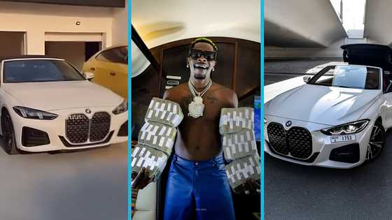 Shatta Wale purchases a new BMW 4 Series 420i Coupe M Sport with his recent winnings from Aviator