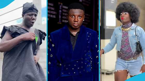 Akonoba shares his experience wearing makeup and female clothes: "People think I feel good in it"