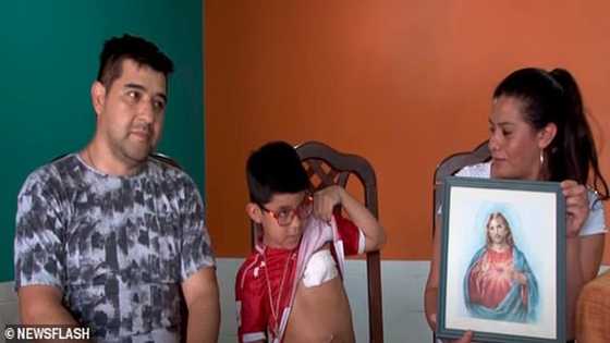 9-year-old boy's life saved by crucifix that stopped stray bullet from penetrating his chest