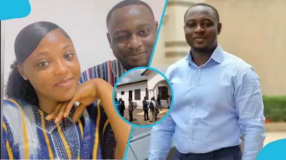 Samuel Aboagye’s family drags his US-based widow to Obuasi District Court over DNA test, video