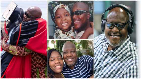 Beautiful photos of Kwami Sefa Kayi and his daughter Fafa that warm hearts; she looks big