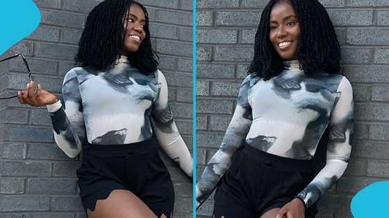 MzVee flaunts fine legs in new photos, Ghanaians drool over her beauty