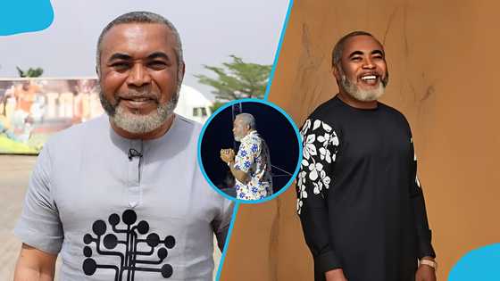 Veteran actor Zack Orji makes public appearance in Ghana