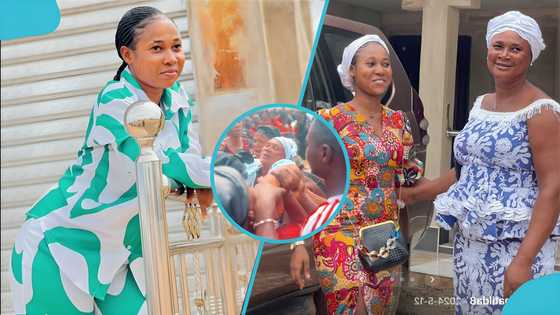 El-Wak Stadium stampede victim Matilda Midorse's mother collapses at her daughter's funeral