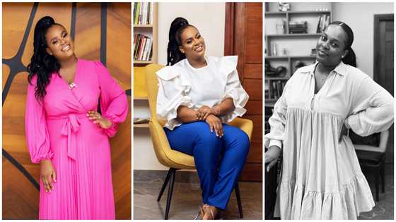 Joe Mettle's wife takes over social media with Kente outfit on birthday today; singer reacts