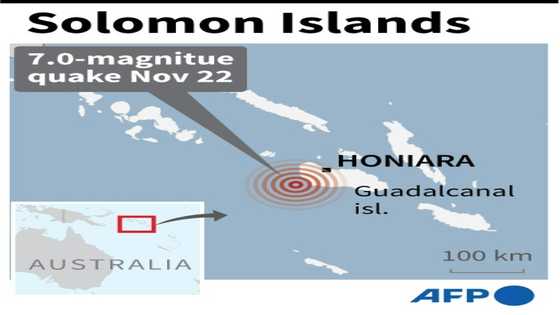 Power out as 7.0 quake hits Solomon Islands