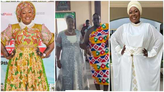 Gifty Anti shows off 74-year-old mother-in-law who remarried after being a window for 18 years in heartwarming video