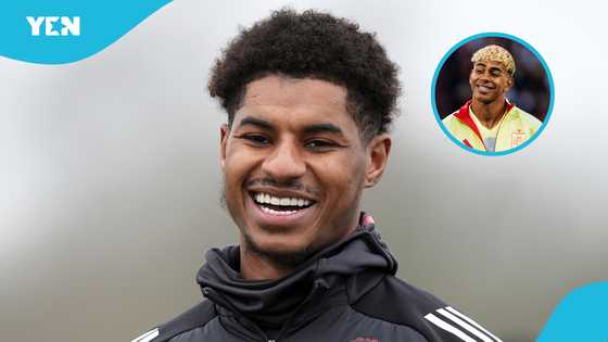 Barcelona target Marcus Rashford full of superlatives for Lamine Yamal