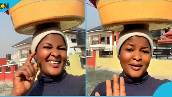 Ghanaian lady delights as she becomes a street hawker: "We won't depend on a man for money"