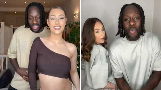 Proud man teaches “white girlfriend” African dance moves, good sis leaves peeps social media clapping