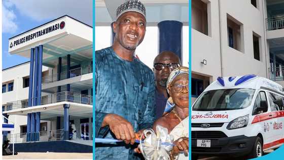Interior Minister Mohammed-Mubarak Muntaka commissions 50-bed Police hospital in Kumasi