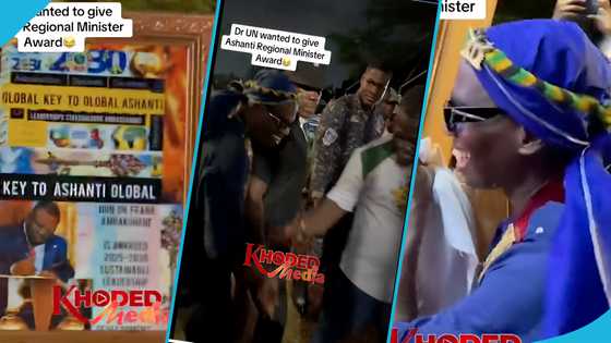 Ashanti Regional Minister Frank Amoakohene declines award from Dr. UN at AshantiFest