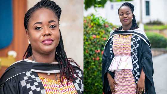 Hardworking Korle Bu nurse & mom of 2 finishes MPhil as valedictorian