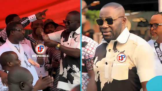 Despite shows off in public, sprays cash on Opambour, video sparks reactions