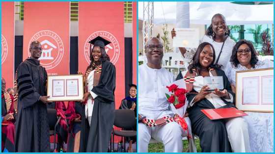 Nana Adwoa Sereboo: Ghana's top WASSCE 2019 performer receives prestigious President's Award at Ashesi