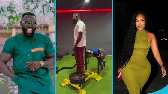 Joselyn Dumas moves a sled push easily, her strength in video awes many