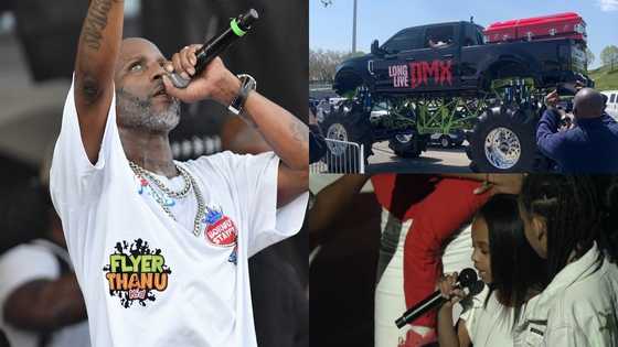 DMX: Emotions run high as monster truck carries casket of late rapper to his memorial