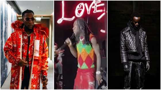 Black Sherif: Burna Boy Sings Blacko's Twi Song Second Sermon Perfectly In Video